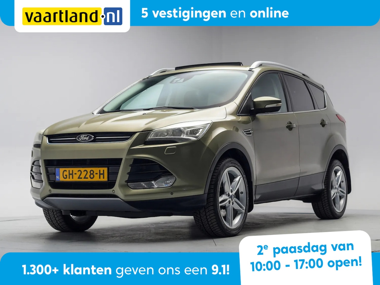 Ford Kuga - 2.0 TDCI Titan.+ 4WD [ Leer Panoramadak Trekhaak ] - AutoWereld.nl