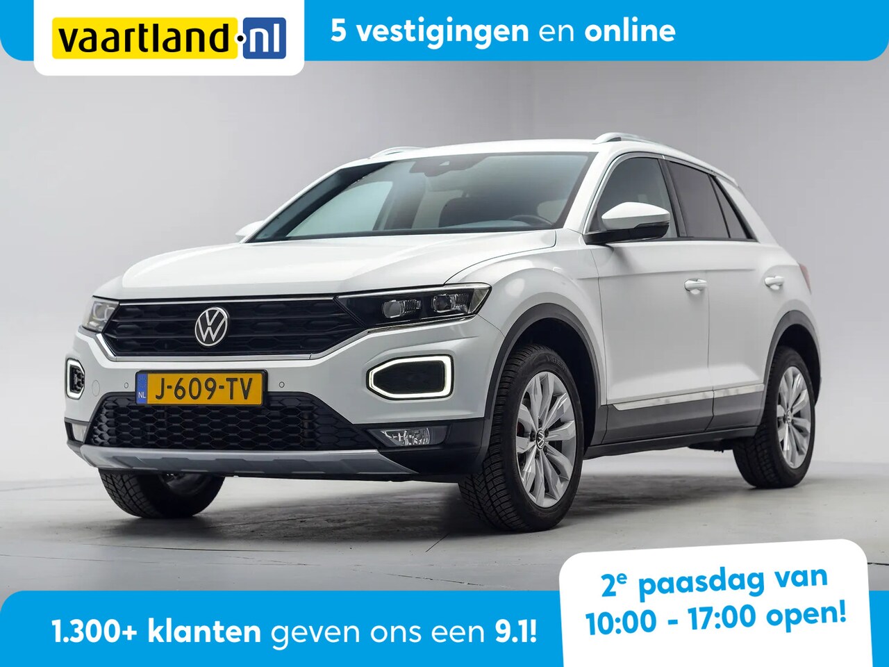 Volkswagen T-Roc - 1.5 TSI Sport Aut. [ Virtual Navi Adapt.cruise Stoelverwarming ] - AutoWereld.nl