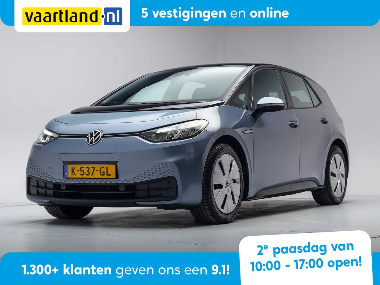 Volkswagen ID.3 - Life 58 kWh 3 fase [ LED Adapt.cruise Stoelverwarming ] - AutoWereld.nl