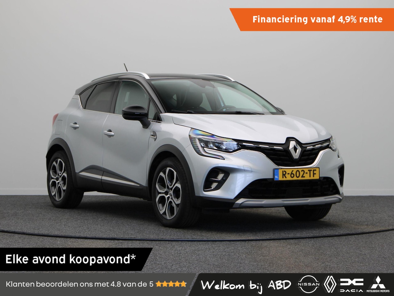 Renault Captur - 1.3 TCe 140 Intens | Trekhaak | Adaptive cruise control | Achteruitrijcamera | Stoel & stu - AutoWereld.nl