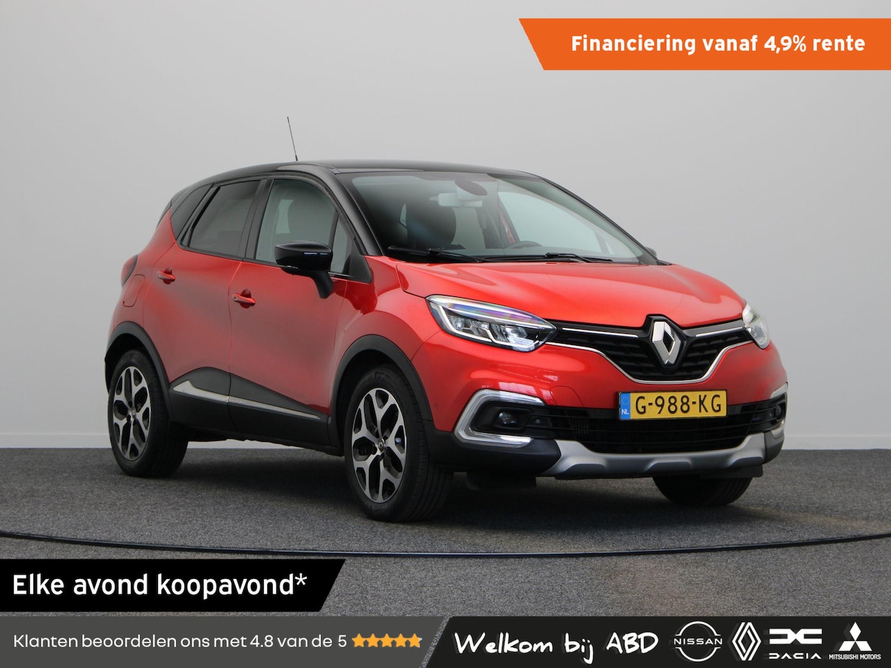 Renault Captur - 1.3 TCe Intens 150pk Automaat | Navigatie | Achteruitrijcamera | Climate Control | sensore - AutoWereld.nl