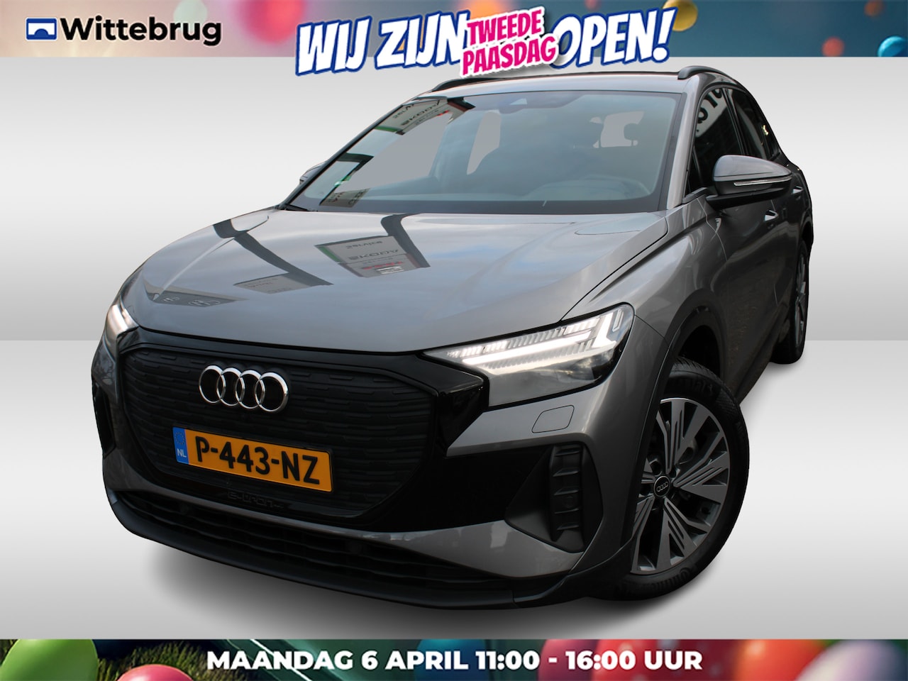 Audi Q4 e-tron - 40 204pk Launch edition Advanced 77 kWh / Navigatie / LM 19 inch / Matrix LED / Parkeersen - AutoWereld.nl
