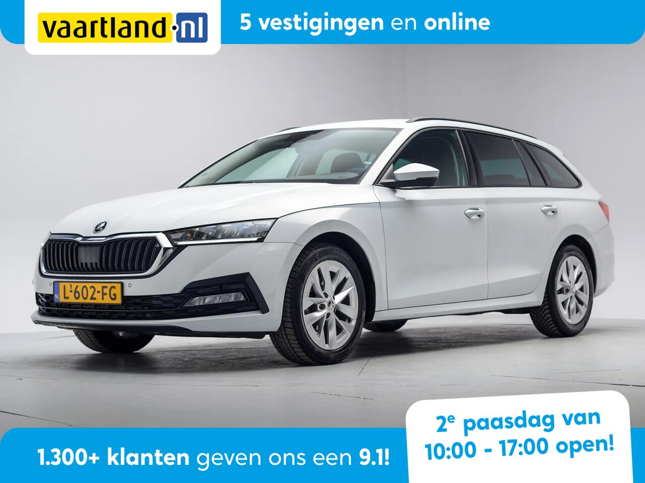 Skoda Octavia - 1.0 e-TSI Business Edition Aut. [ Navi Virtual Carplay Full LED ] - AutoWereld.nl