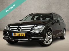Mercedes-Benz C-klasse - 180 Prestige Avantgarde 156Pk Automaat (SCHUIFDAK, NAVIGATIE, CLIMATE, LEDER, PARKEERSENSO