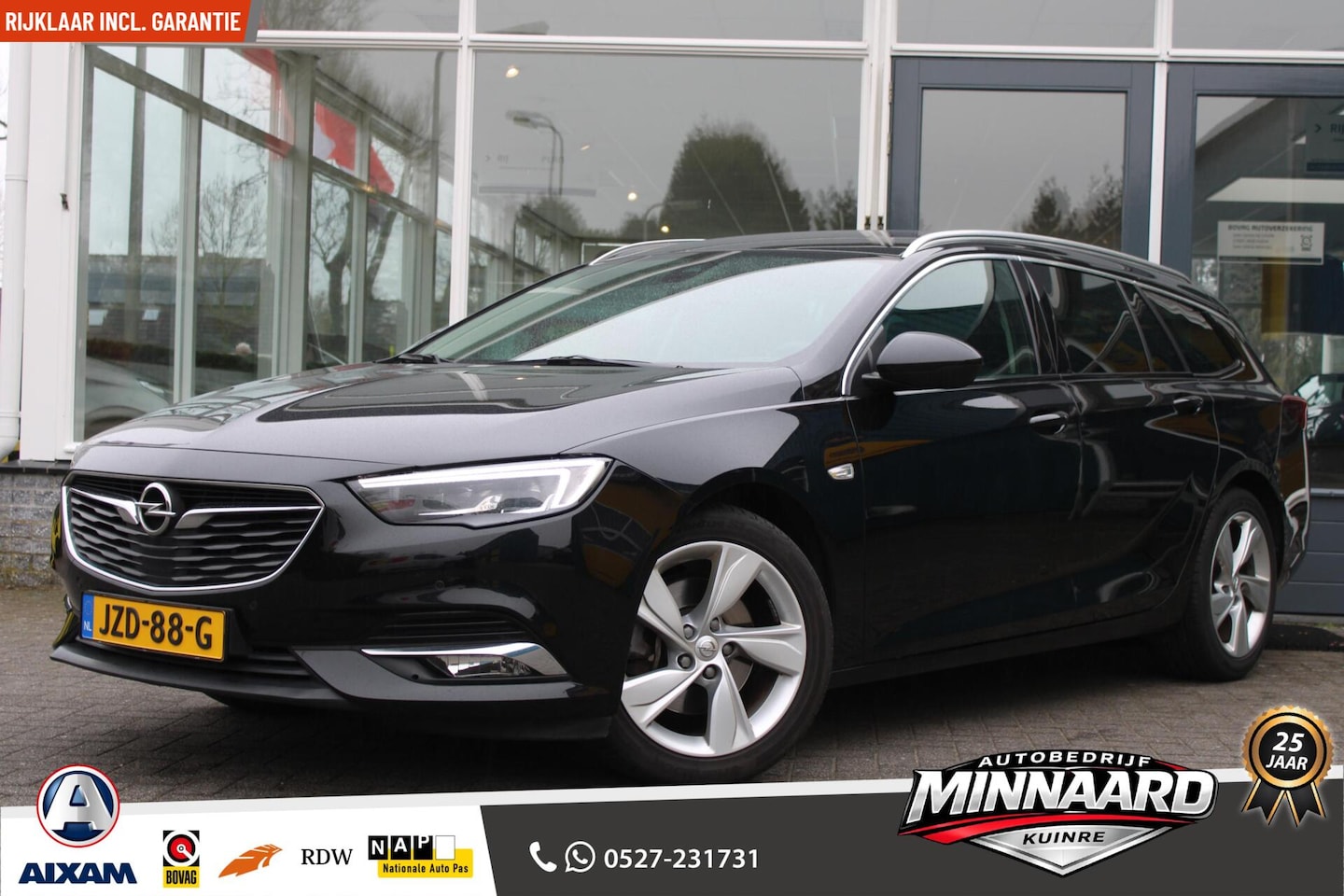 Opel Insignia Sports Tourer - 1.6 Turbo 200PK Business Executive|AGR stoelen|Stuur/stoel verwarming|NavI|carplay|DAB - AutoWereld.nl