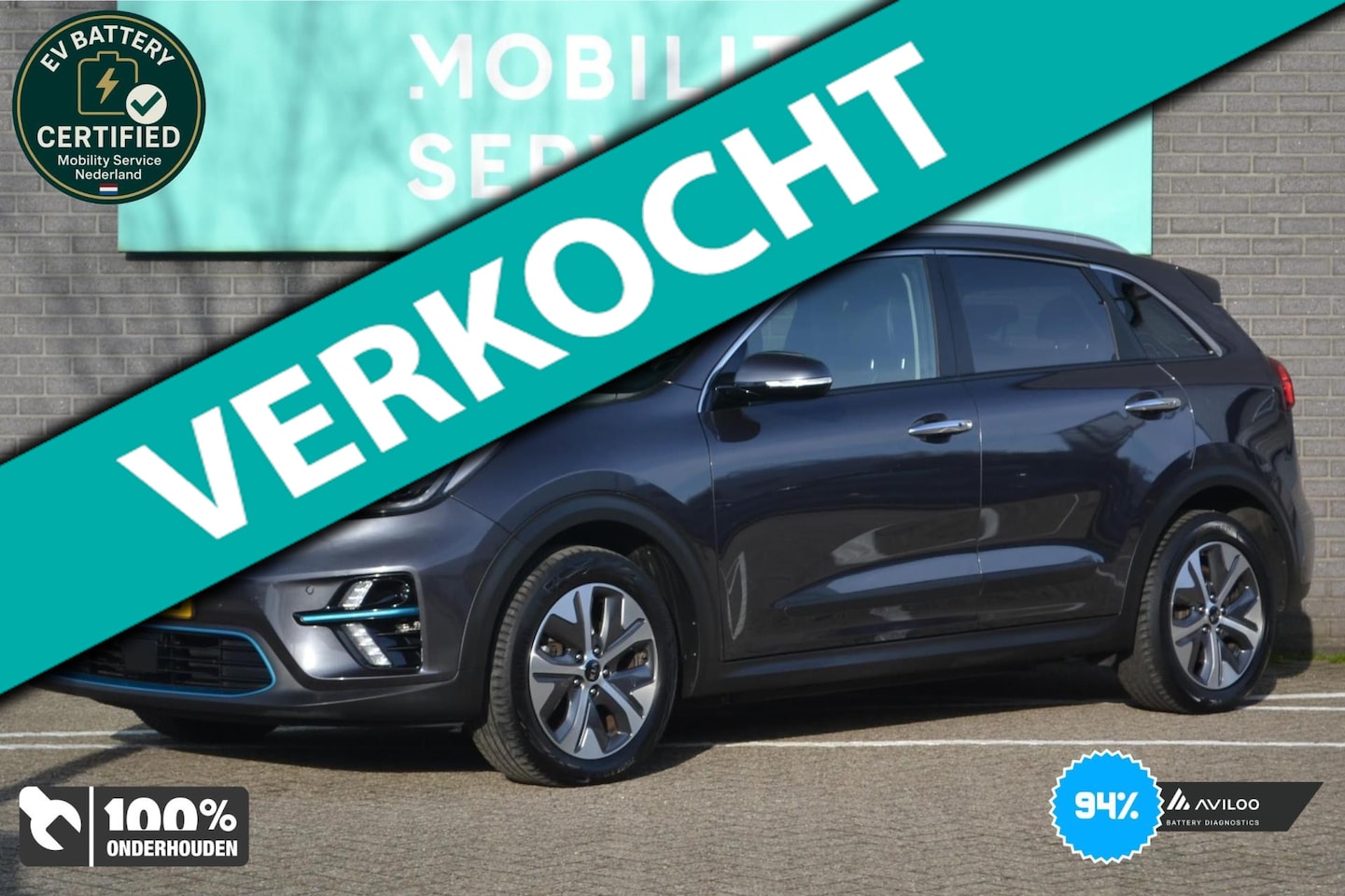 Kia e-Niro - ExecutiveLine 64 kWh SOH94% Clima ACC Leder CarPlay LaneAssist LED - AutoWereld.nl