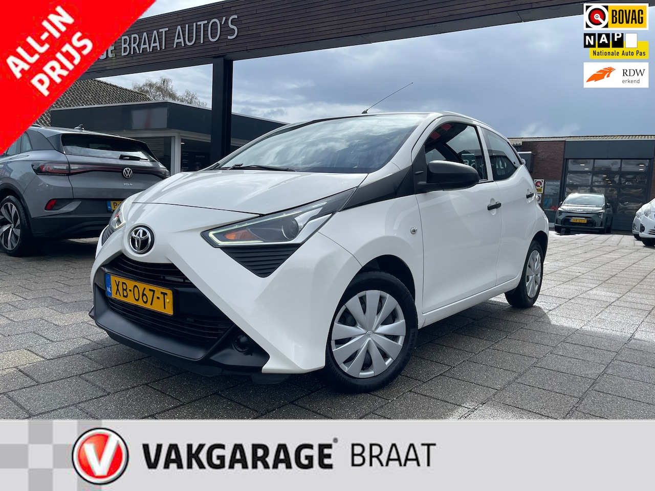 Toyota Aygo - 1.0 l CRUISE l AIRCO l BLUETOOTH l RIJKLAAR! - AutoWereld.nl