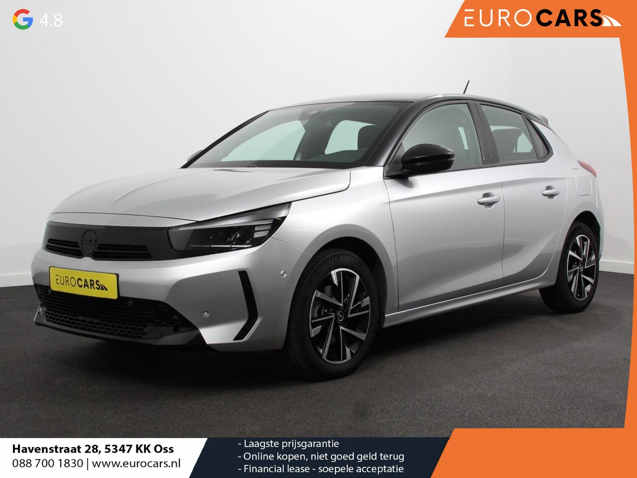 Opel Corsa - 1.2 Turbo Hybrid 100pk GS Automaat Navigatie | Apple Carplay/Android Auto | Camera | Parke - AutoWereld.nl