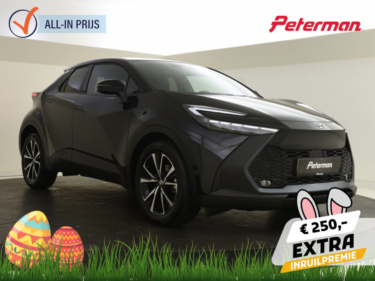 Toyota C-HR - 1.8 Hybrid 140 Style | El. A. Klep | Blindspot | Groot Navi - AutoWereld.nl