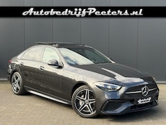 Mercedes-Benz C-klasse - C 300 e AMG Night Pano Leder HUD Sfeerlicht Memory Digital Light Camera MBUX