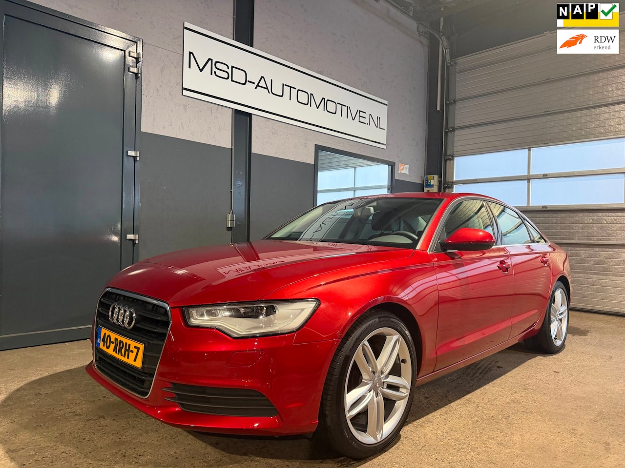 Audi A6 Limousine - 2.8 FSI Pro Line Plus Leer 1E EIGENAAR Onderhouden NAP - AutoWereld.nl