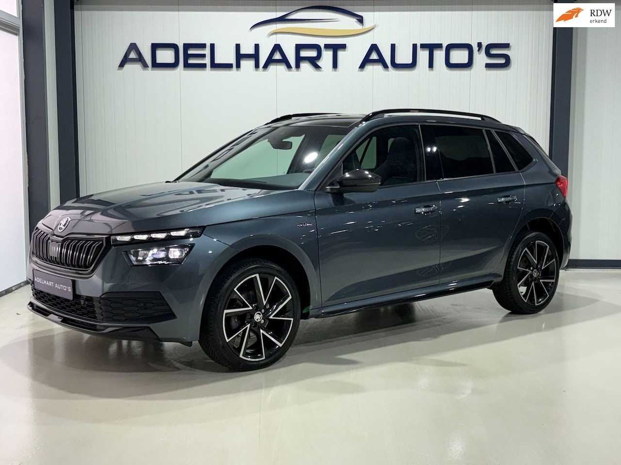Skoda Kamiq - 1.5 TSI Monte Carlo Sport automaat / Panorama dak / Navigatie full map / Cruise control / - AutoWereld.nl