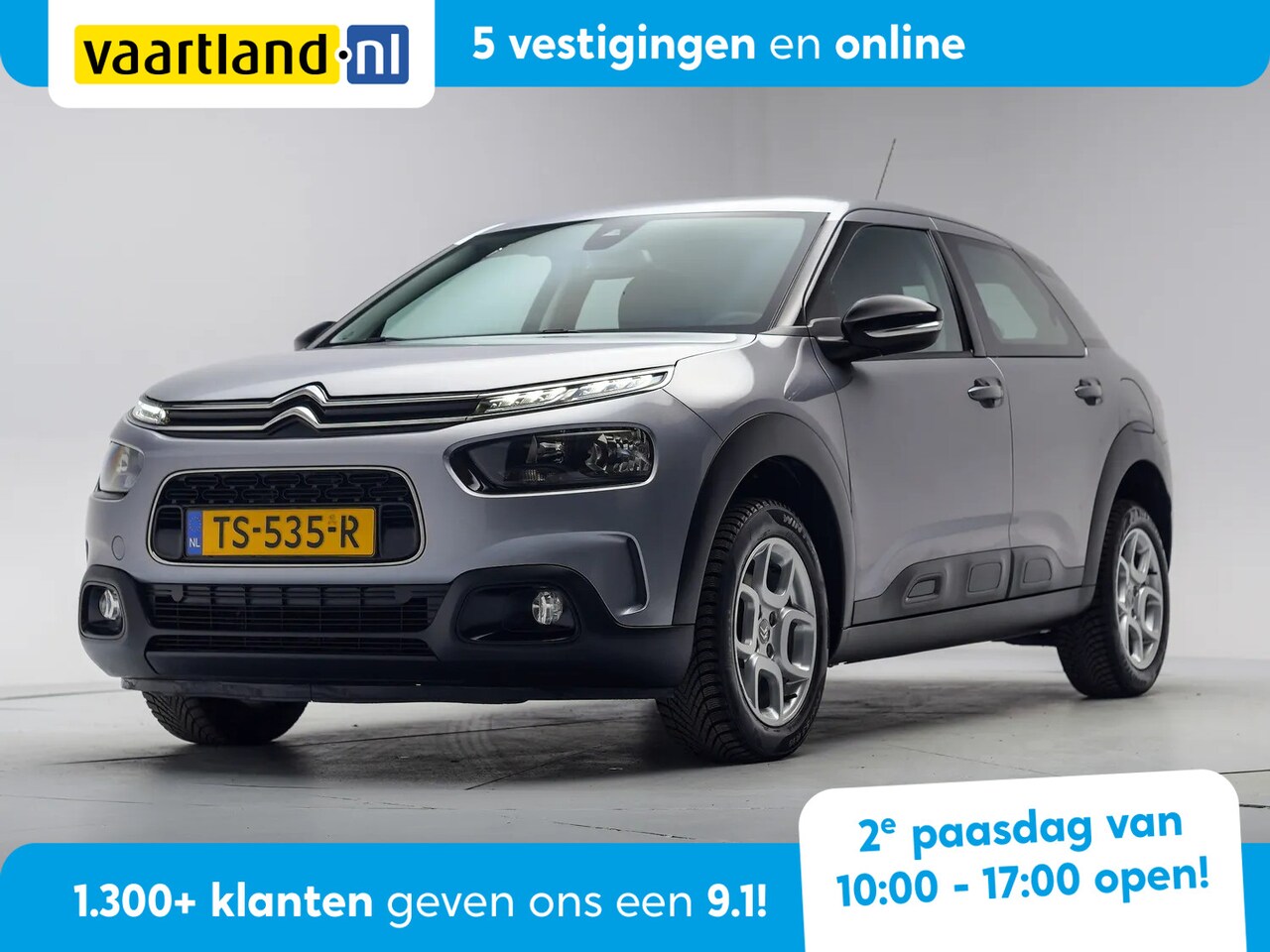 Citroën C4 Cactus - 1.2 PureTech Business [ Navi Trekhaak Stoelverwarming ] - AutoWereld.nl