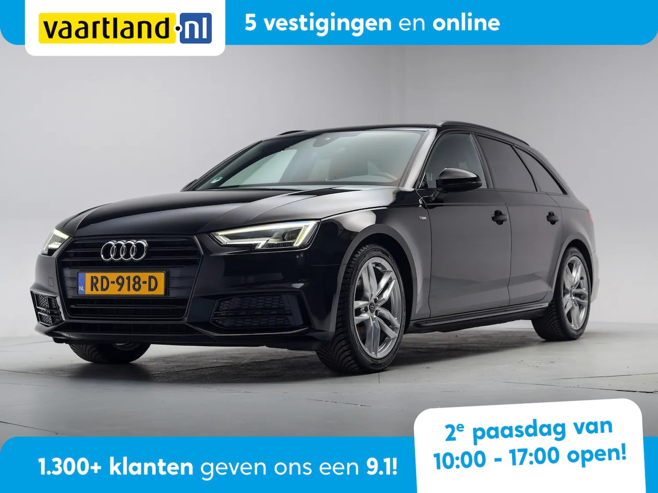 Audi A4 Avant - 1.4 TFSI Sport S line black edition Aut. [ Leder Virtual Stoelverwarming Navi ] - AutoWereld.nl