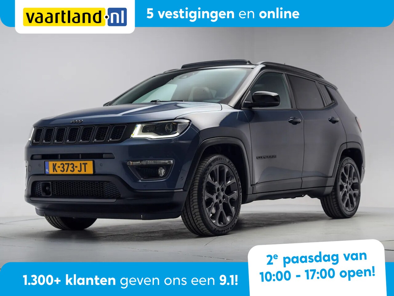 Jeep Compass - 1.3T S Aut. [ Panorama Navi Apple Carplay / Android Leder Stoelvent.&-verw. ] - AutoWereld.nl