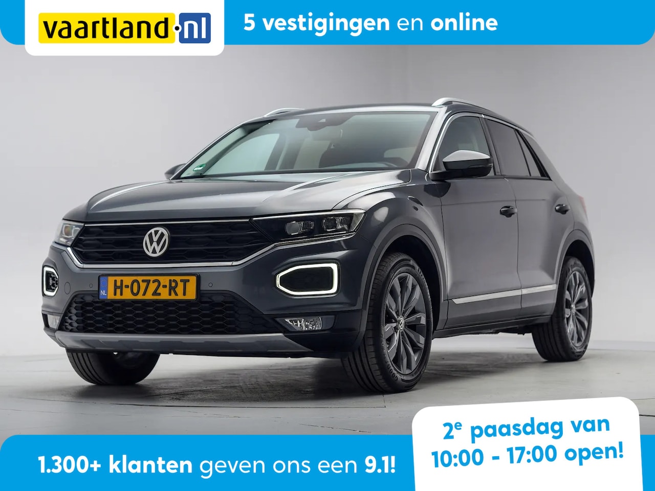 Volkswagen T-Roc - 1.5 TSI 150pk Sport [ LED Virtual Beats Navi Camera ] - AutoWereld.nl