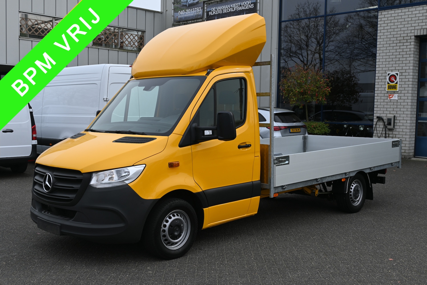 Mercedes-Benz Sprinter - 315 CDI L2 FWD Open laadbak 75 cm hoogte Climate control, Apple Carplay/Android Auto - AutoWereld.nl