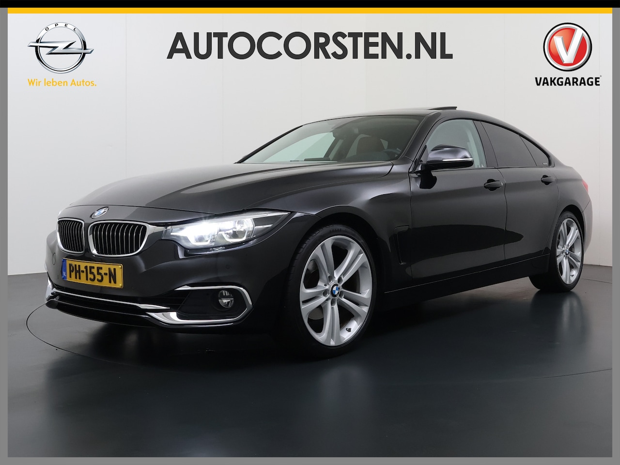 BMW 4-serie Gran Coupé - 418i AUT-8 Elektr.+Mem+Leer/Sportstoel 19" Schuif-/Kanteldak Head-Up Display Harman&Kardon - AutoWereld.nl