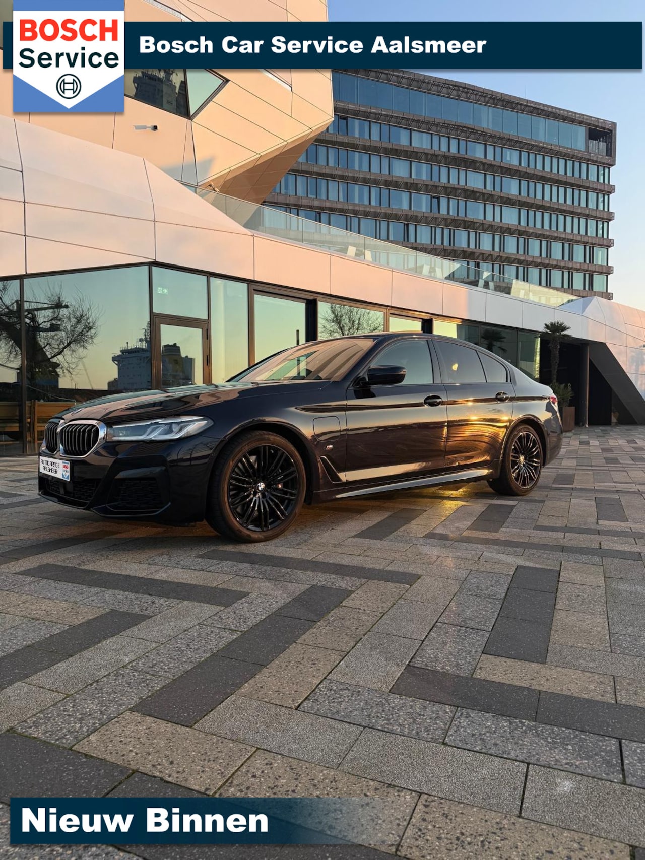 BMW 5-serie - 545e xDrive High Executive /Schuif-Dak / Camera /Dealer Onderhouden / - AutoWereld.nl