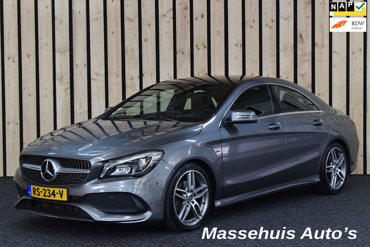 Mercedes-Benz CLA-Klasse - 180 Business Solution AMG 157dkm Camera LED Clima Cruise PDC V+A 18" Nwe APK - AutoWereld.nl