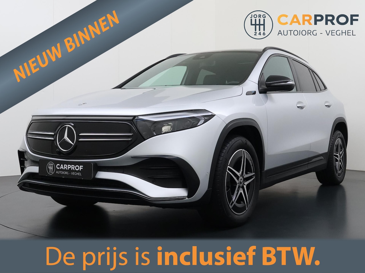 Mercedes-Benz EQA - 250 AMG Line 67 kWh Trekhaak | Panoramadak | Apple Carplay | Sfeerverlichting | - AutoWereld.nl