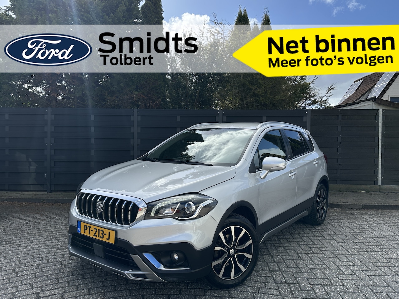 Suzuki S-Cross - 112PK Boosterjet Rhino | Automaat | Afn. Trekhaak | Clima | Keyless | Stoelverwarming | AR - AutoWereld.nl