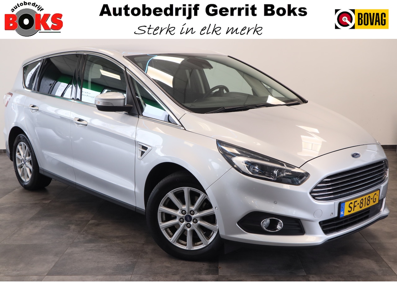 Ford S-Max - 1.5 Titanium 7p. Cruise/Climate Navi PDC Elekt. Stoelen NAP - AutoWereld.nl