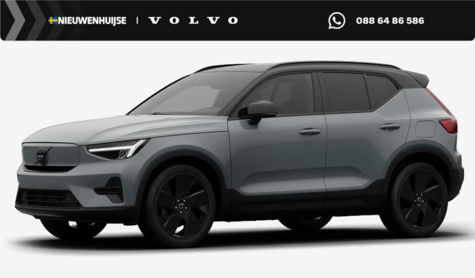 Volvo EX40 - Single Motor Extended Range Ultra Black Edition Europa | Donker Glas | Panoramadak | Power - AutoWereld.nl