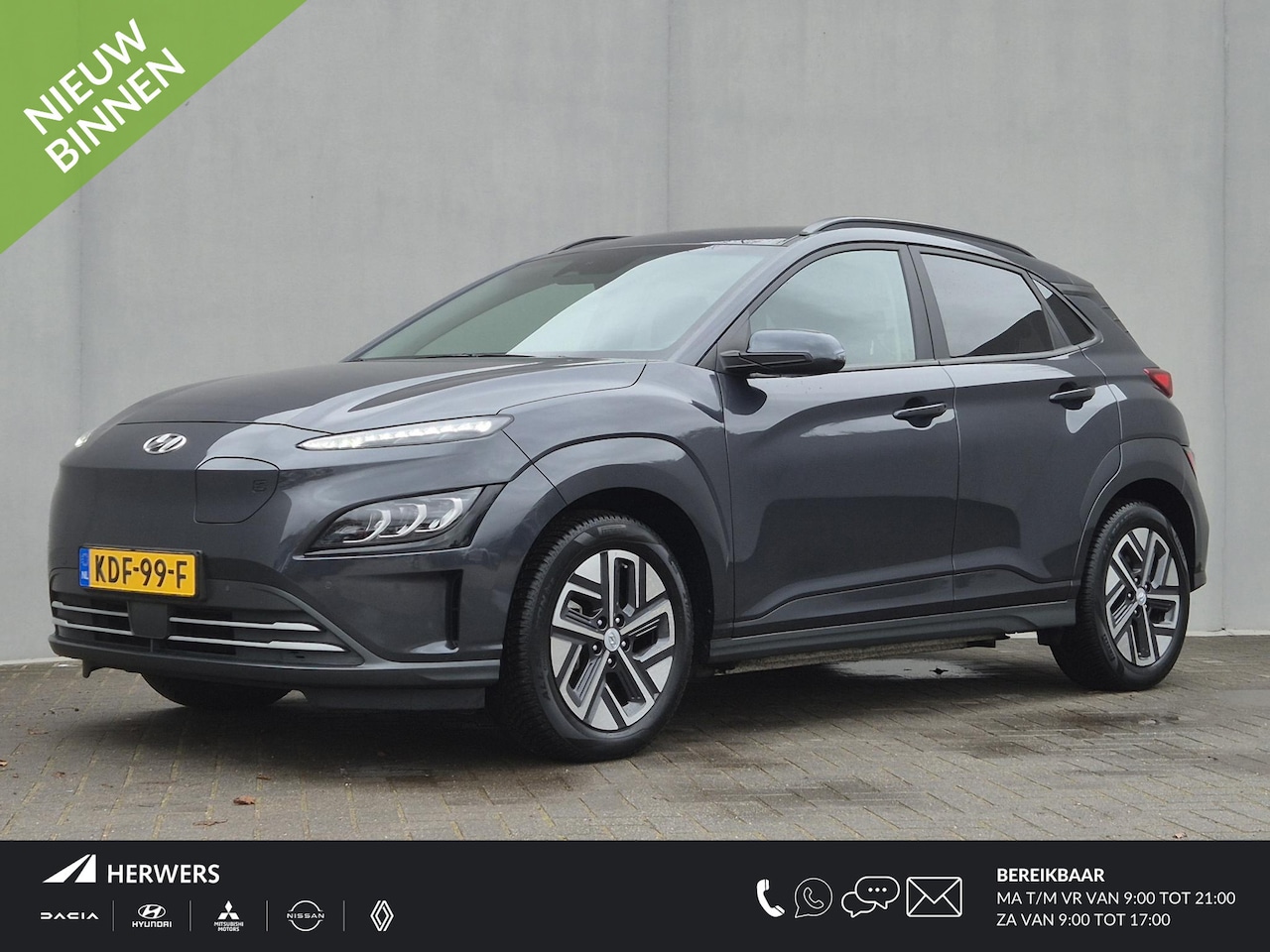 Hyundai Kona Electric - EV Comfort Smart 39 kWh Automaat / Accu SOH 100% / Dealer onderhouden / CCS snellader / WL - AutoWereld.nl