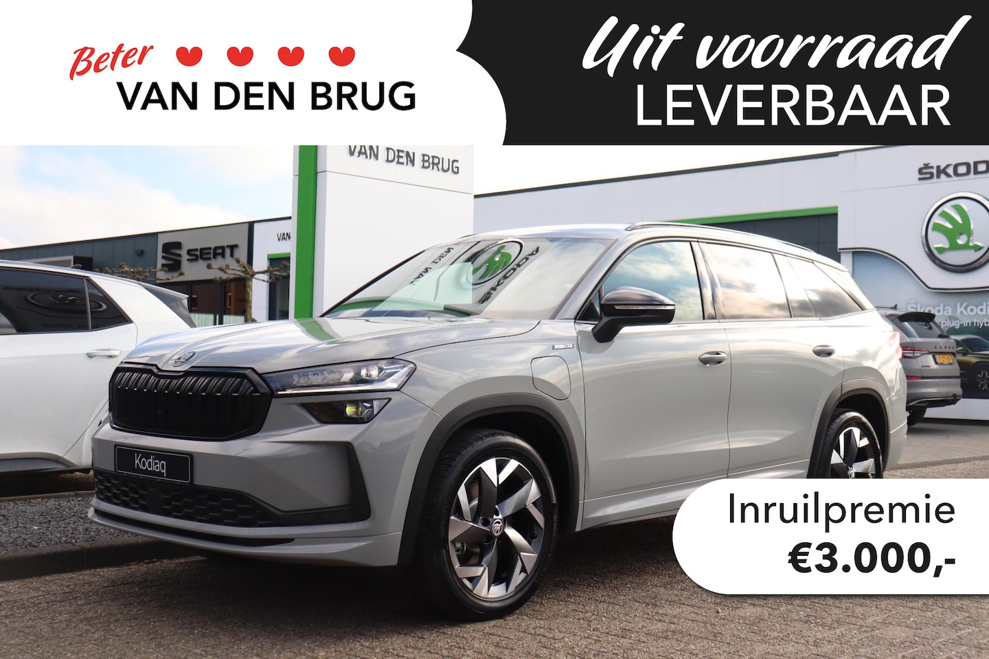 Skoda Kodiaq - Sportline 1.5 TSI PHEV 204pk DSG | Trekhaak | Elektrische achterklep | Elektrische bestuur - AutoWereld.nl