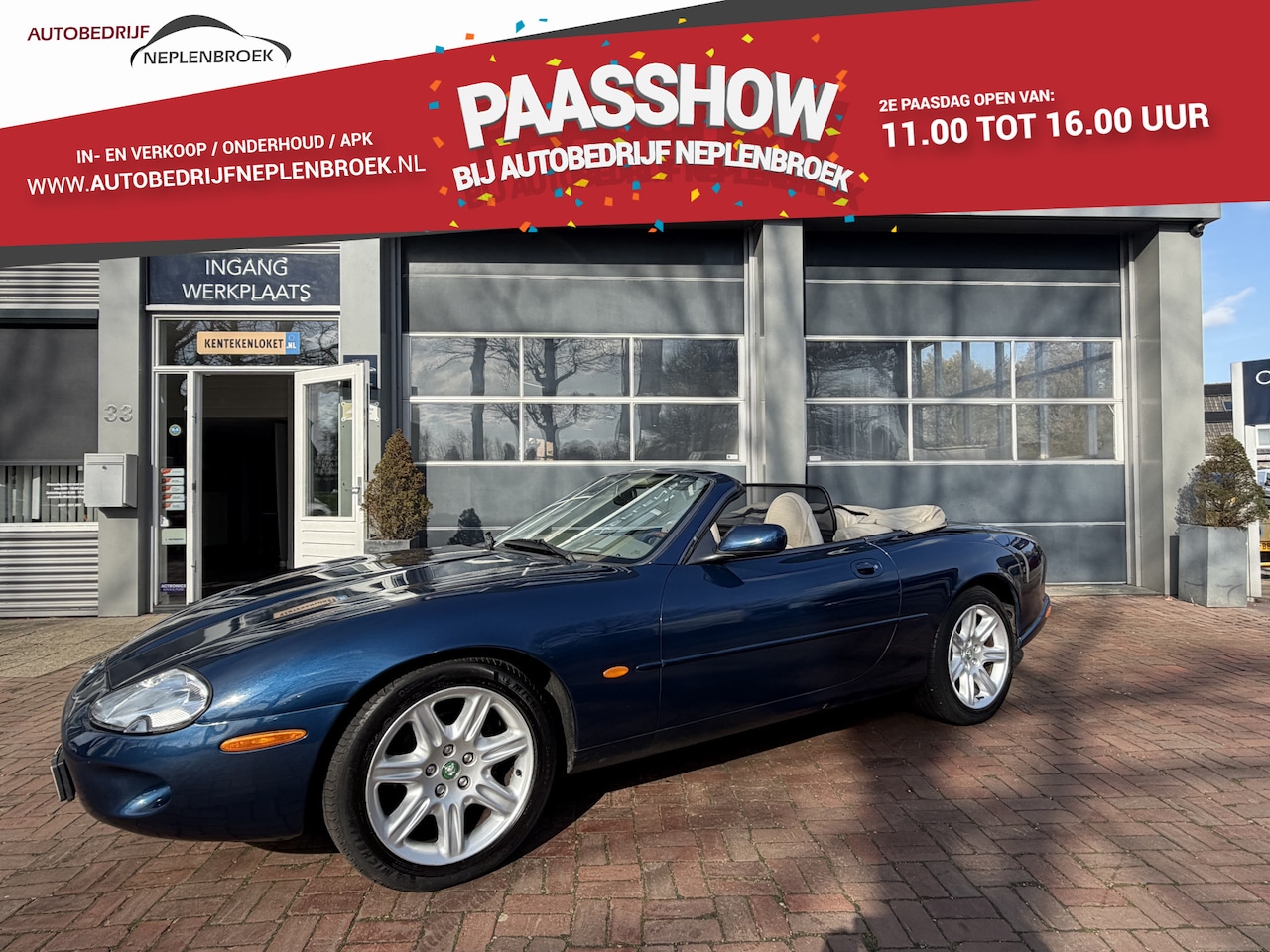 Jaguar XK8 - 4.0 V8 Convertible Bj 1997 Youngtimer 285pk Dealer onderhouden !! - AutoWereld.nl