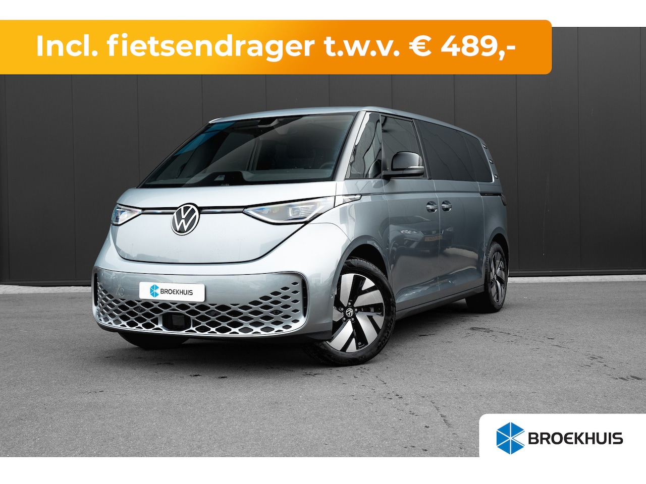 Volkswagen ID. Buzz - Pro Bulli Limited Edition 86 kWh LWB 7p. | Trekhaak | Glazen Dak | Adaptive Cruise | IQ-Le - AutoWereld.nl