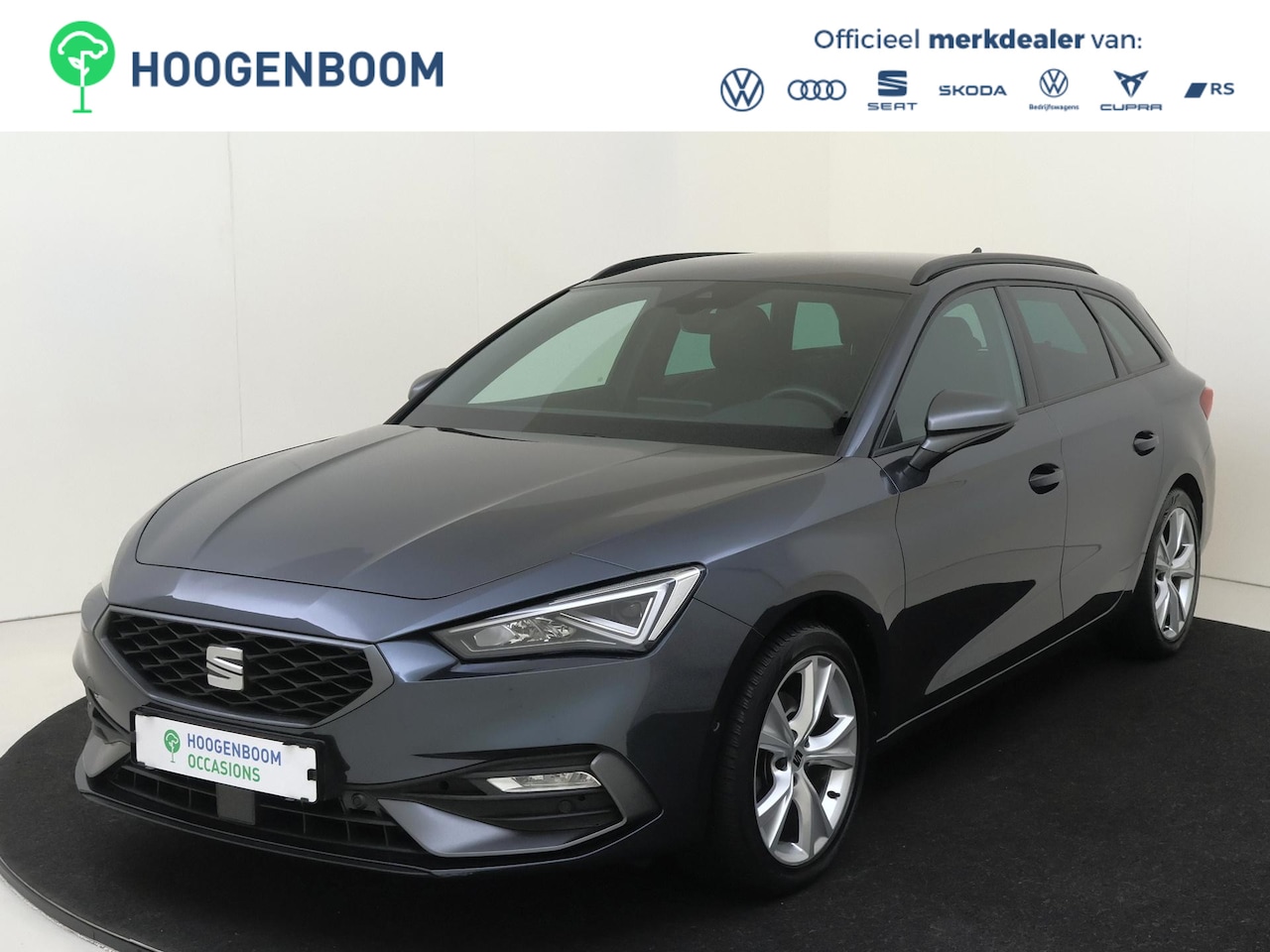 SEAT Leon Sportstourer - 1.0 eTSI FR Business Intense | Trekhaak | Parkeerassistent | Dodehoek detectie | Navigatie - AutoWereld.nl