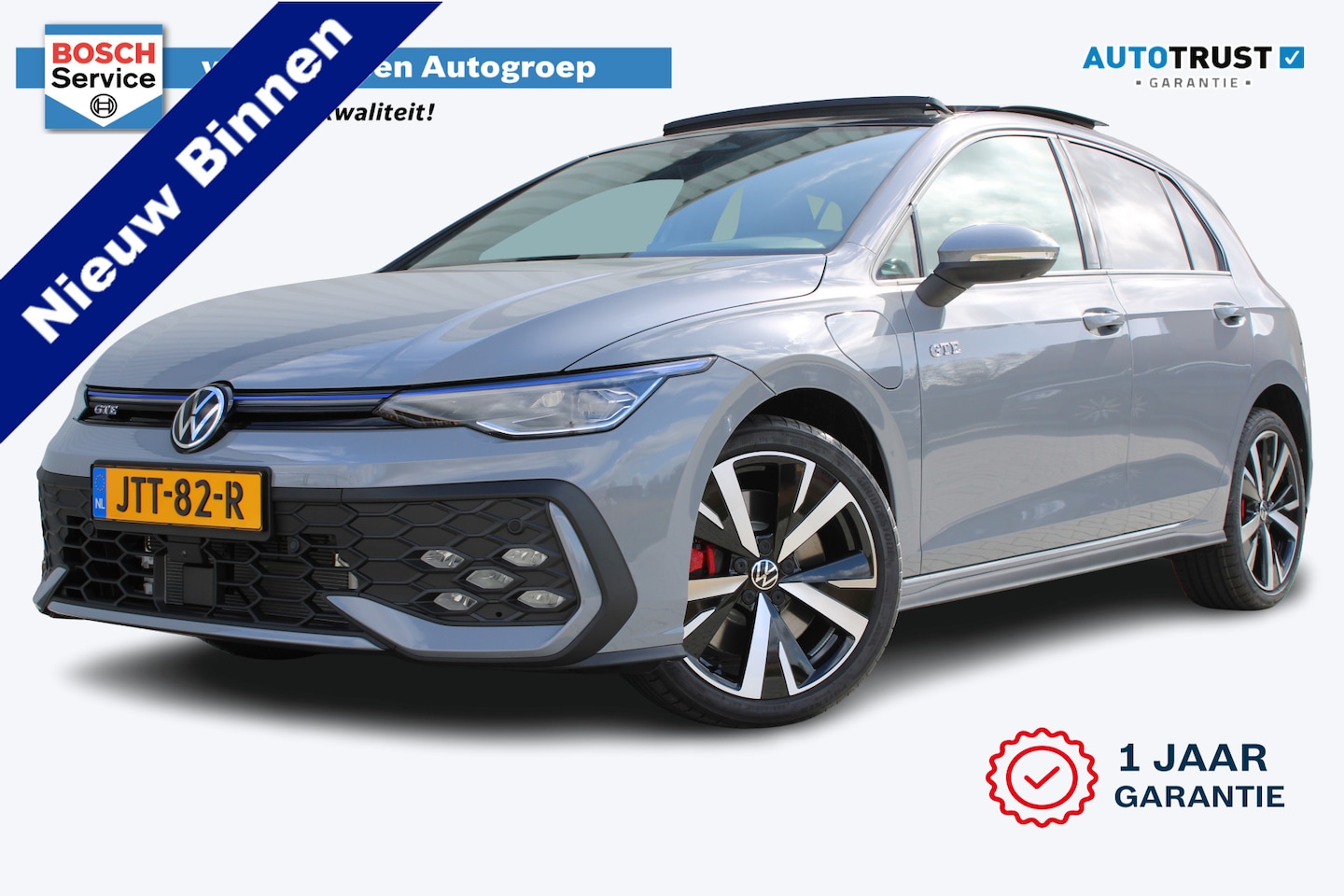 Volkswagen Golf - 1.5 eHybrid GTE | Panorama dak | Stoel/Stuur verwarming | 360° Camera | Schuif/Kantel dak - AutoWereld.nl