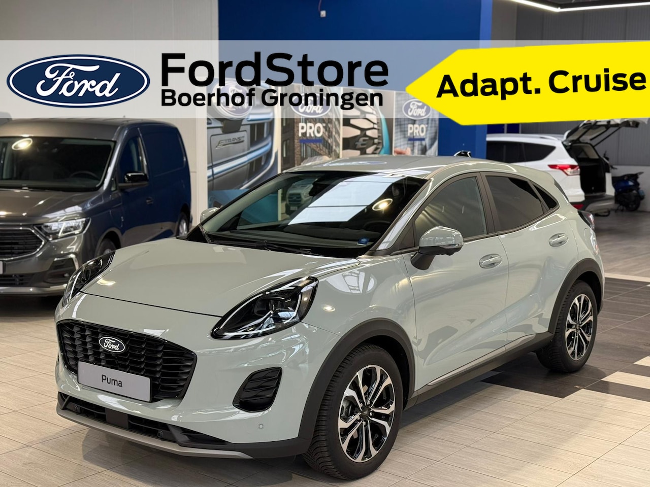 Ford Puma - EcoBoost Hybrid 125pk Titanium | Winterpack | Adapt. Cruise | Dodehoek detectie | 360 Came - AutoWereld.nl