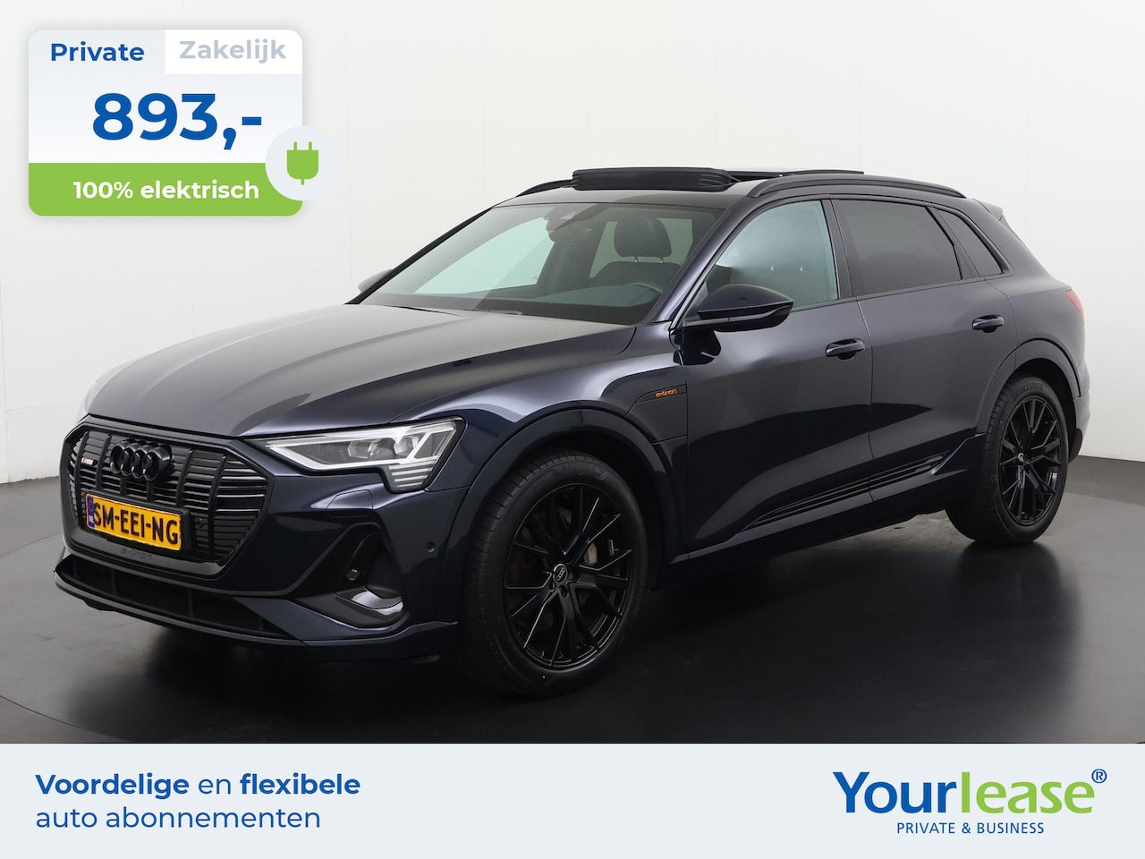 Audi e-tron - 55 quattro S-Line Black Style 95 kWh | All-in 893,- Private Lease | Direct uit voorraad - AutoWereld.nl