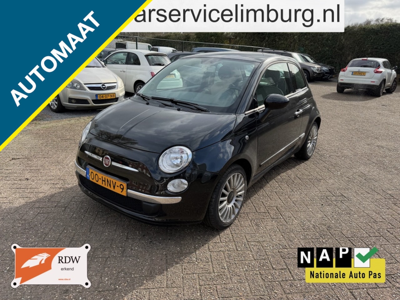 Fiat 500 - 1.4-16V Lounge Automaat Airco - AutoWereld.nl