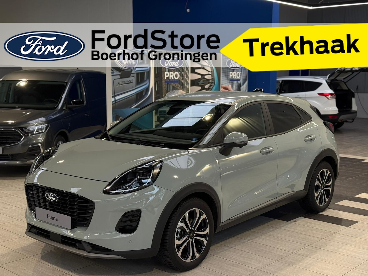 Ford Puma - EcoBoost 155 pk Hybrid Titanium | Trekhaak | Winter Pack | Adapt. Cruise | 360 Camera | 4 - AutoWereld.nl