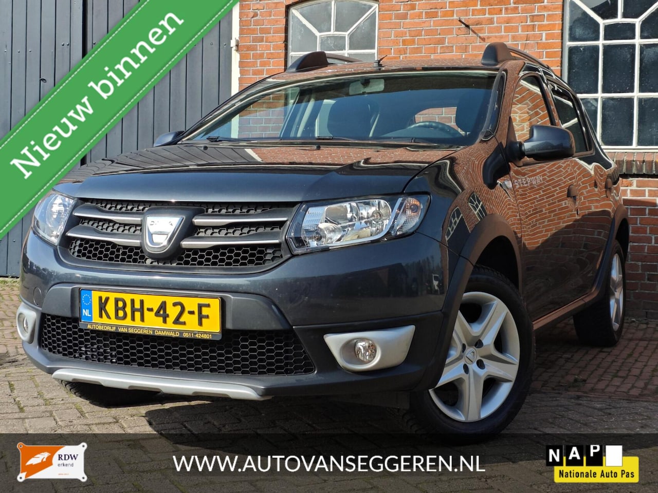 Dacia Sandero Stepway - 0.9 TCe S&S - Garantie / Cruise / Airco - AutoWereld.nl