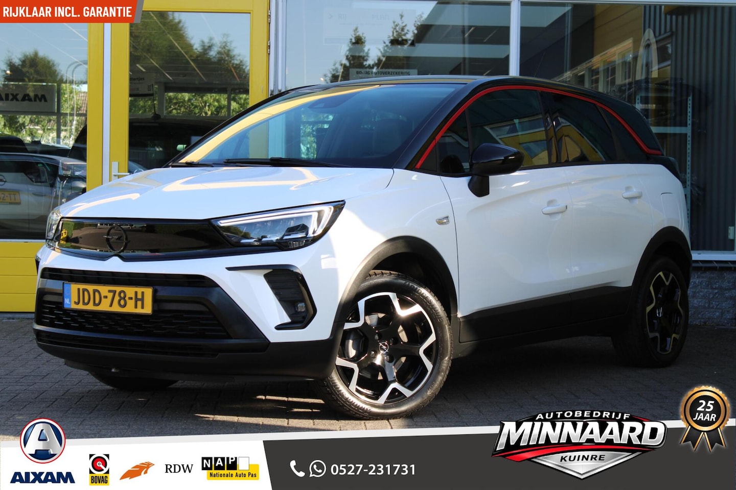 Opel Crossland - 1.2 Turbo GS Line|Navi|Camera|Led|Camera|Carplay|DAB| - AutoWereld.nl