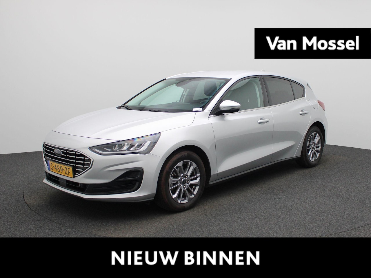 Ford Focus - 1.0 EcoBoost Hybrid Titanium 16" Lichtmetalen Velgen | Draadloze Apple Carplay/Android Aut - AutoWereld.nl