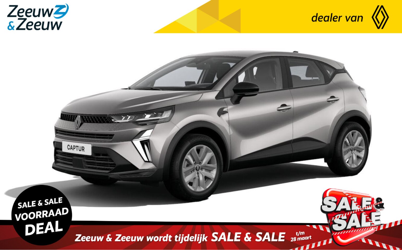 Renault Captur - E-Tech full hybrid 160 evolution | Nu leverbaar met €2.000,- EXTRA Zeeuw & Zeeuw korting e - AutoWereld.nl