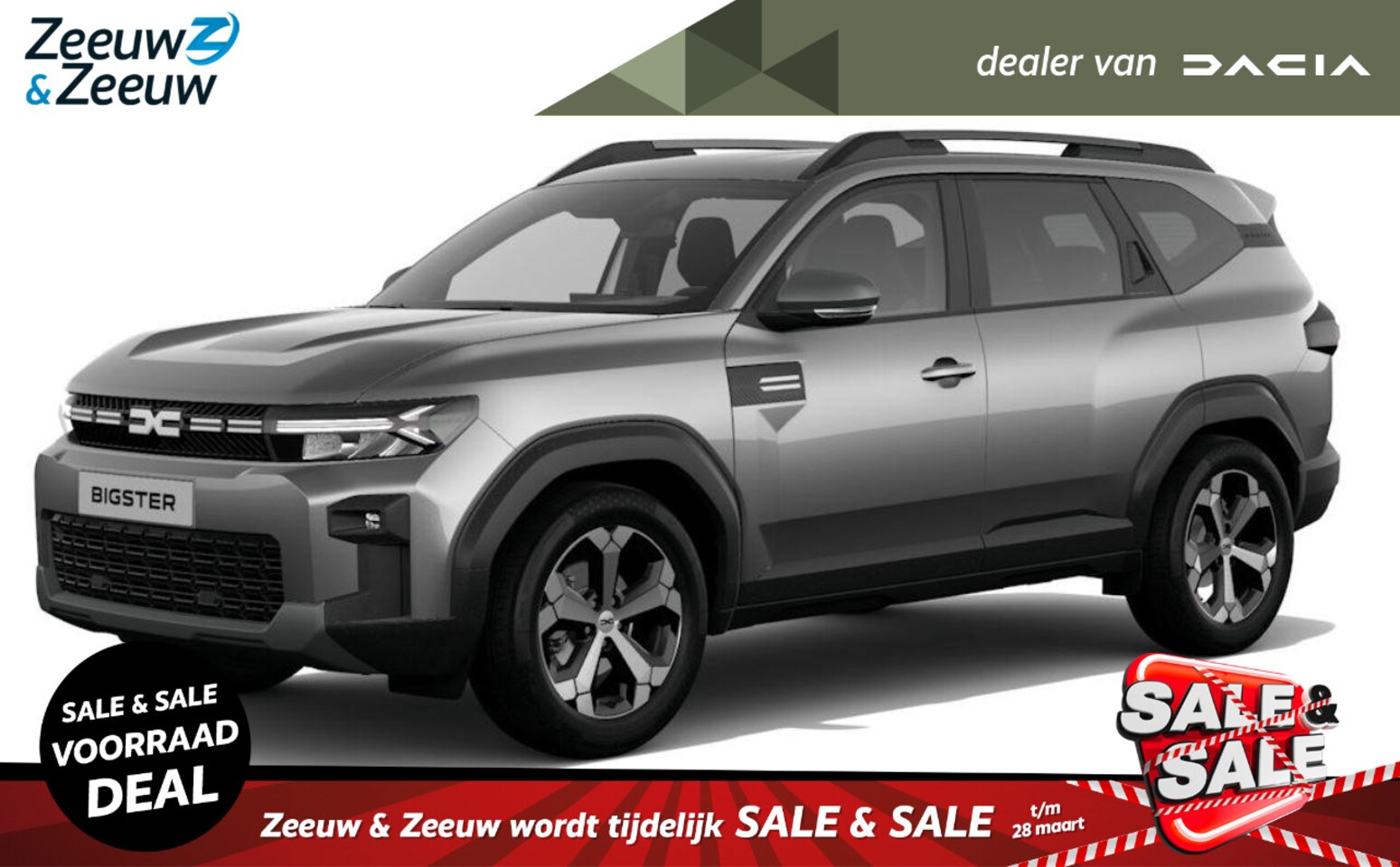 Dacia Bigster - Hybrid 155 Journey Uit voorraad leverbaar in verschillende kleuren | Vraag naar de voorraa - AutoWereld.nl