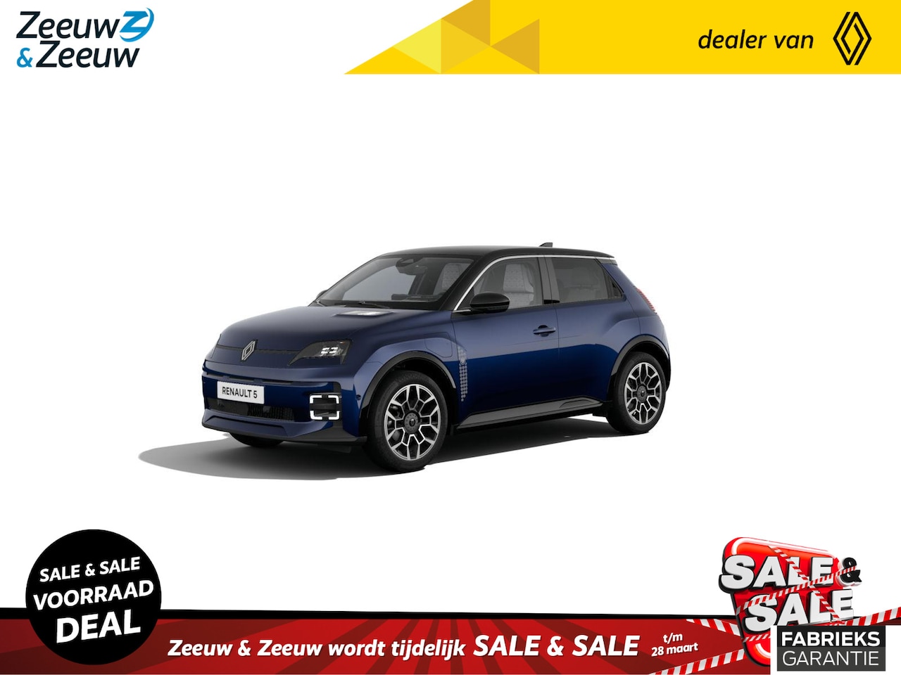 Renault 5 - comfort range Roland-Garros AUTO VAN HET JAAR | PROFITEER NU VAN € 1.000,- KORTING OP UW R - AutoWereld.nl