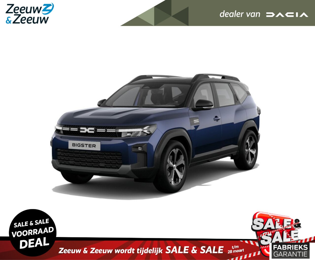 Dacia Bigster - Hybrid 155 Journey Uit voorraad leverbaar in verschillende kleuren | Vraag naar de voorraa - AutoWereld.nl