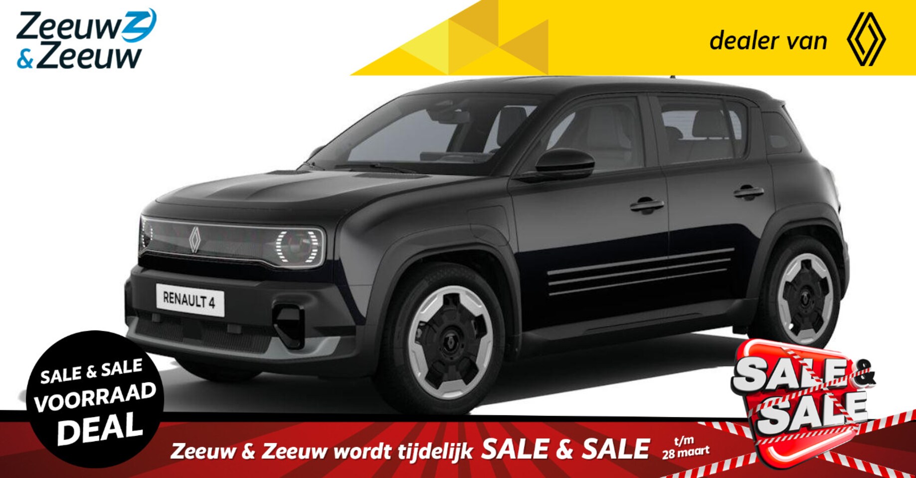 Renault 4 - Evolution Urban Range | Profiteer nu van €2500,- Zeeuw & Zeeuw voorraadkorting | NU met GR - AutoWereld.nl