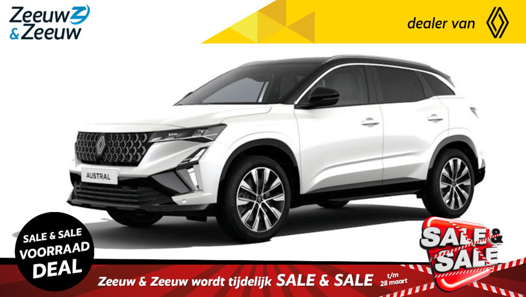 Renault Austral - techno full hybrid E-Tech 200 | Nu leverbaar met €6700,- SALE & SALE voorraadkorting en me - AutoWereld.nl