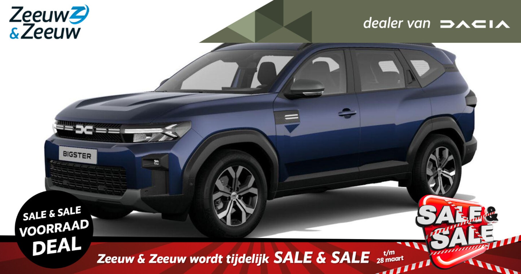 Dacia Bigster - 1.2 Mild Hybrid 140 Expression | LMV | Blind spot warning | 360'c Camera | Parkeersensoren - AutoWereld.nl