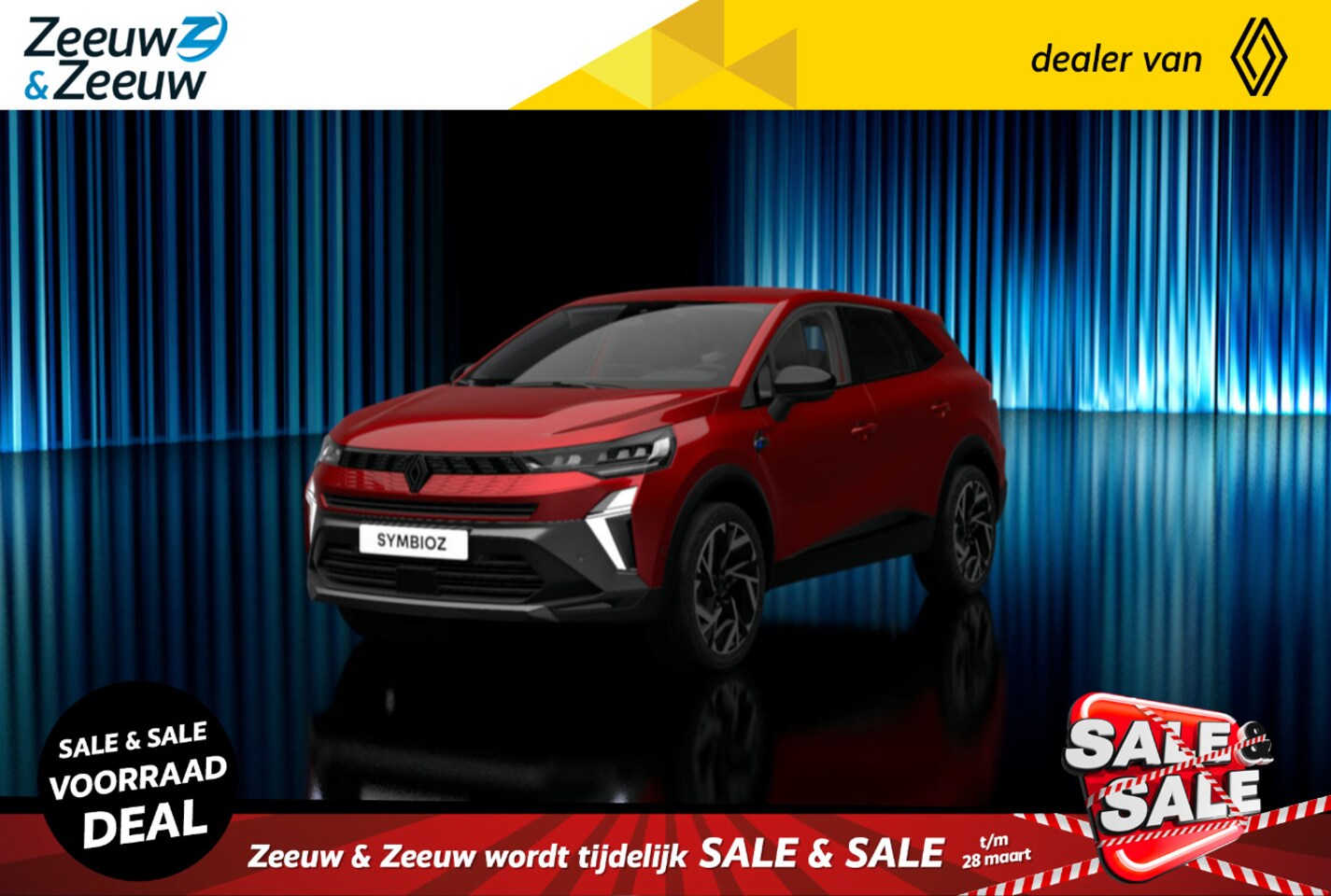 Renault Symbioz - 1.6 E-Tech full hybrid 145 esprit Alpine UIT VOORRAAD LEVERBAAR OP = OP NU MET €3.000,- SA - AutoWereld.nl