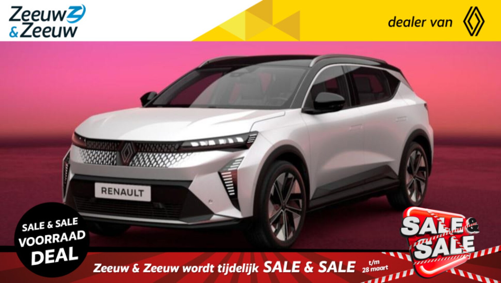 Renault Scenic E-Tech - EV87 long range techno | NU BINNEN / NU MET 3700.- VOORRAAD VOORDEEL! - AutoWereld.nl